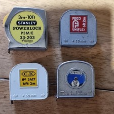 Stanley Fisco CK Vintage Tape  Mesures 4 Collectable Rules Barn Find British