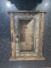 Antique Wooden Key Cabinet