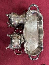 Silver plated milk - silver, pot,