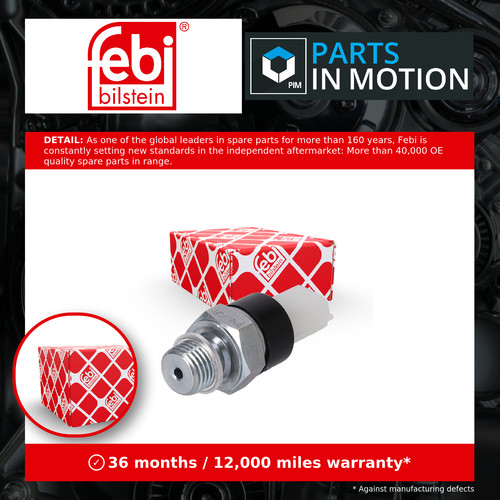 Oil pressure switch - switch, fits