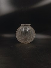 Art Deco ball vase pressed