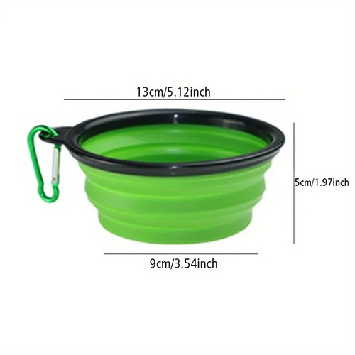 Collapsible pet bowl foldable - bowl,