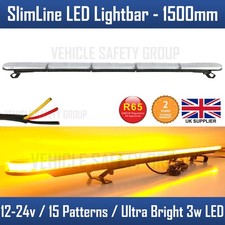 Amber Flashing Beacon Bar LED