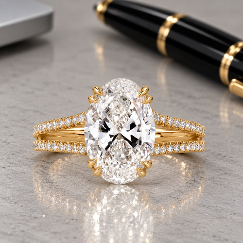 Diamond women engagement ring - women,