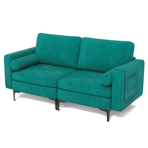 Modern loveseat seat sofa - modern, 2-seat