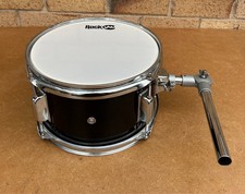 RockJam 10'' x 06'' Rack Tom  Black with Holder Arm 19mm