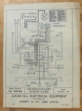 Original LUCAS Jowett 10 H.P