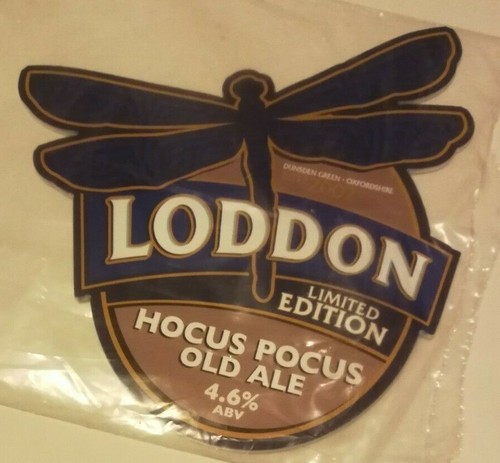 Loddon brewery hocus pocus - hocus, old
