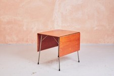 Vintage Arne Jacobsen 3601 Drop Leaf Table For Fritz Hansen Mid Century Danish