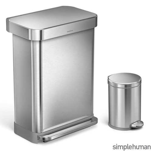 Simplehuman 55l pedal bin - bin, &