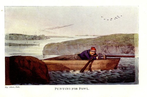 Punting for fowl waterfowl - punting,