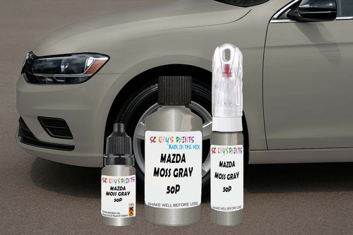 Touch paint for mazda - up, moss