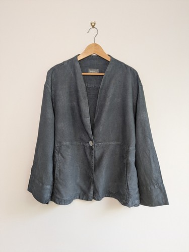 Oska charcoal grey pure linen - oska,