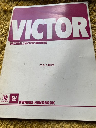 Original vauxhall victor - original,