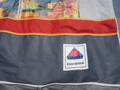 Dorema red porch awning for - red,