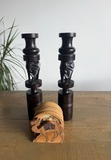 Hand carved elephant wooden - hand,