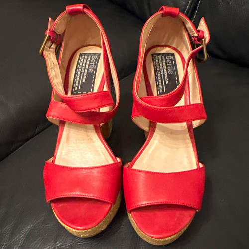 Bertie women red leather - bertie,