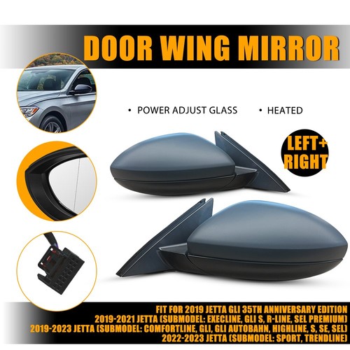 2pcs left right - 2pcs, heated