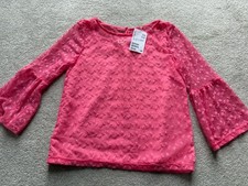 H&M Pink Girl’s Party Top - Age 10/11 - BNWT