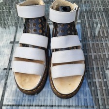 Dr Marten Clarissa sandals size 6 in light grey colour