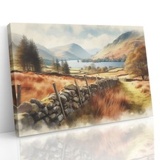 Scenic Lake District Landscape