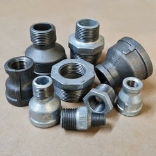 Black galvanized malleable - &,