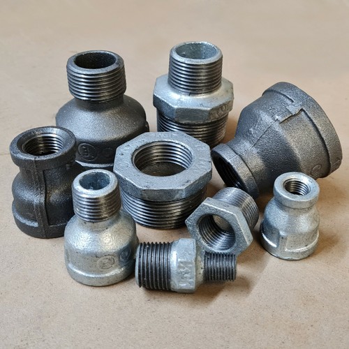 Black galvanized malleable - black,