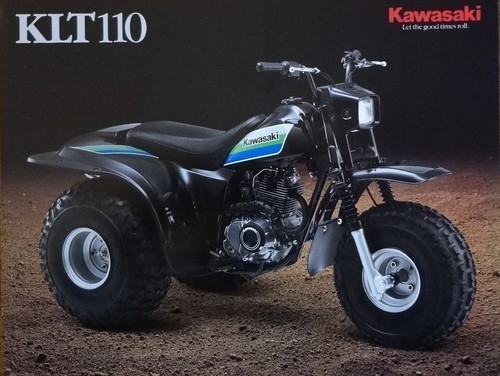 1986 kawasaki klt110 - 1986,