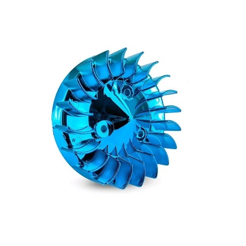 Fan minarelli blue anodized - ac,