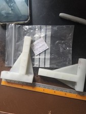 Irvine ? Nylon 100 x 70mm Engine Mounts For RC Model Plane drilled for ASP-120FS