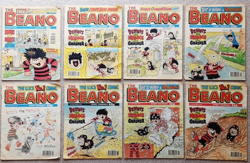 Beano comics job lot vintage - beano,