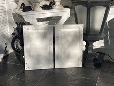 2 VTG PINE WHITE RAISED PANEL