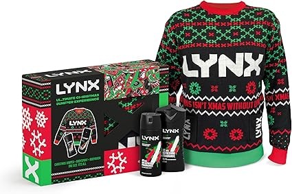 Lynx ultimate christmas jumper - christmas,