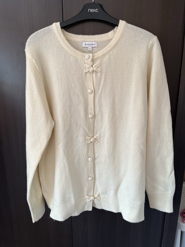 Bonmarche bow button yellow - bonmarche,