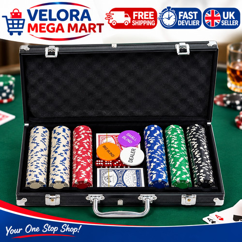 300 piece texas holdem poker - 300,