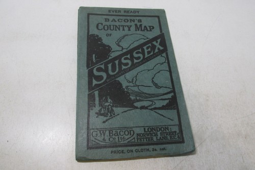 Bacon vintage county map - vintage, of