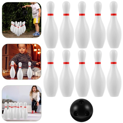 Indoor bowling game family - bowling, set