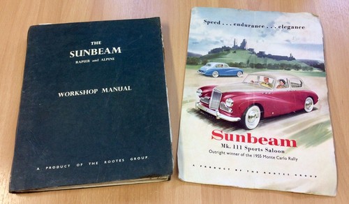 Sunbeam rapier and alpine - sunbeam,