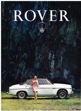 ROVER P5B 3.5L SALOON/COUPE & P6 2000SC/TC/AUTO ORIGINAL 1967 UK SALES BROCHURE