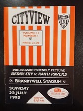 Derry City v Raith Rovers 1995