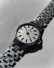 1970s Ladies Tissot 9CT White