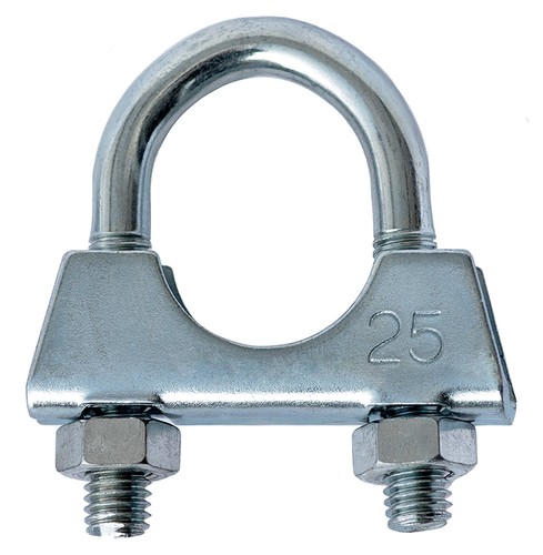 Pipe clamps 25mm - u-pipe,