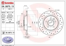 2x New Brake Disc for FORD