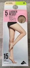 5 X Pairs Primark  Natural