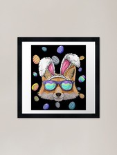 Fox Easter Bunny Ears Funny