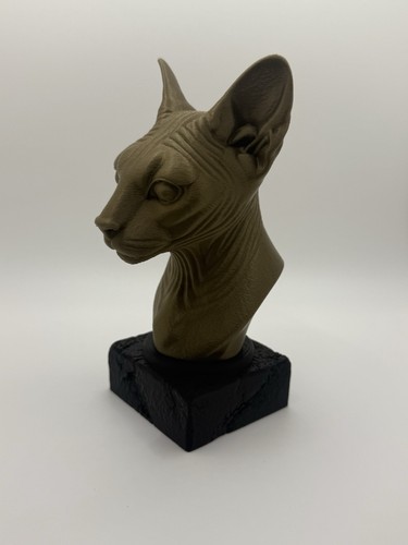 Sphynx cat sculpture pet - cat,
