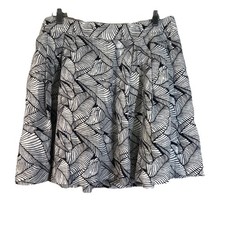 Loft 100% Linen Circle Skirt