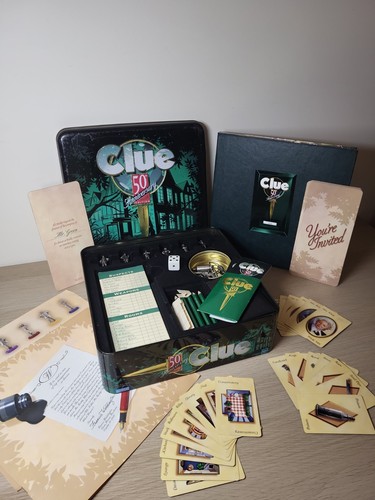 Clue cluedo 50th - clue,