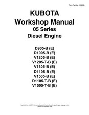 KUBOTA DIESEL ENGINE 05 SERIES