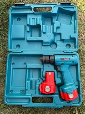 Makita 12V Cordless Drill 6227D with Two Batteries & Case - No Charger/Drill Bit